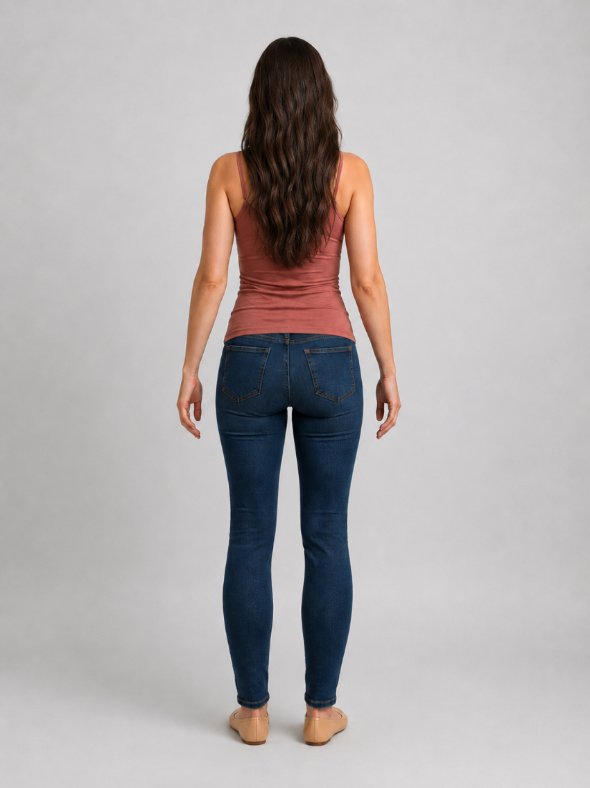 Hair covering back example